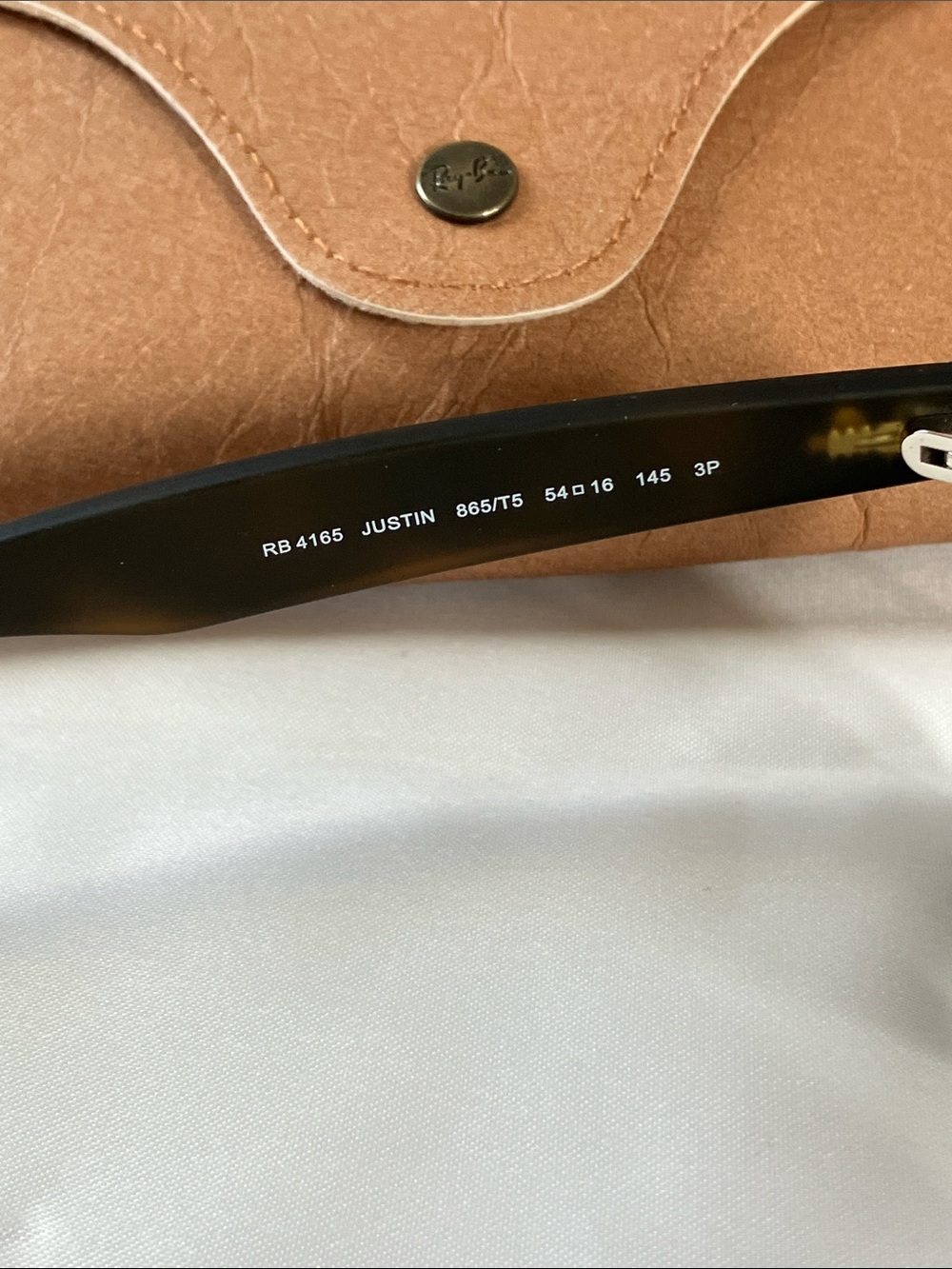 Ray-Ban Justin Sunglasses, dark tortoiseshell - Picture 5 of 10